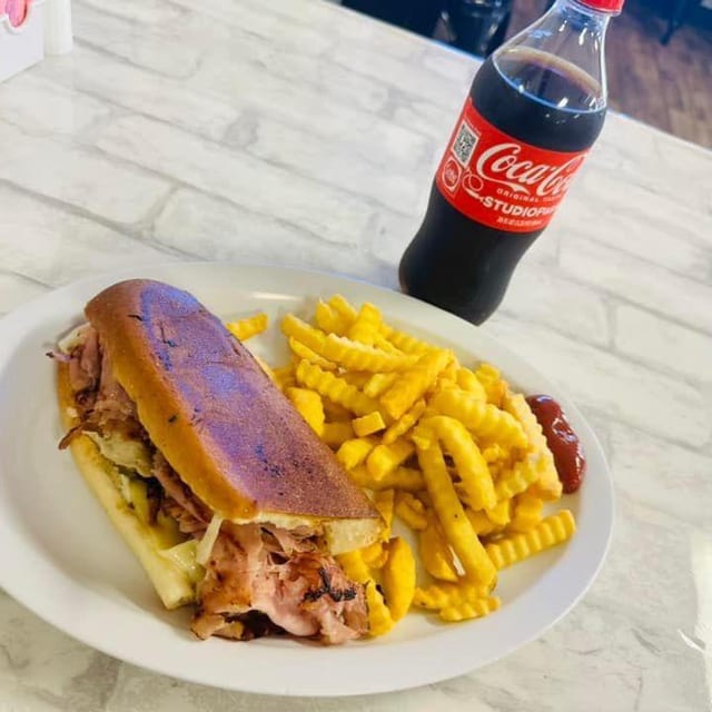Special-Half Cuban and Fries $12.99.
