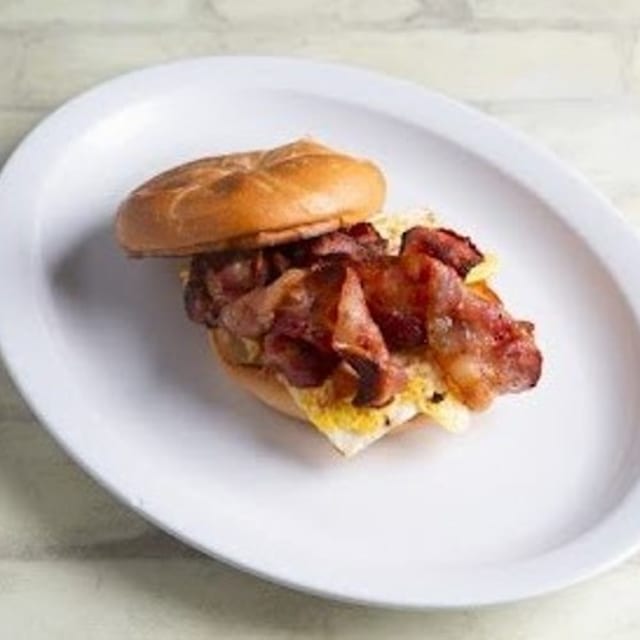 Breakfast Sandwiches (Kaiser roll).