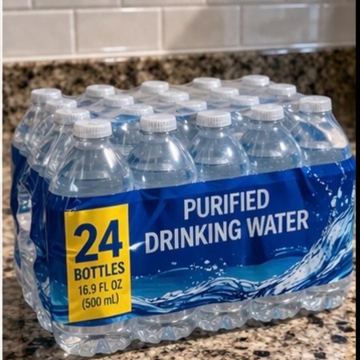 Case of Water.