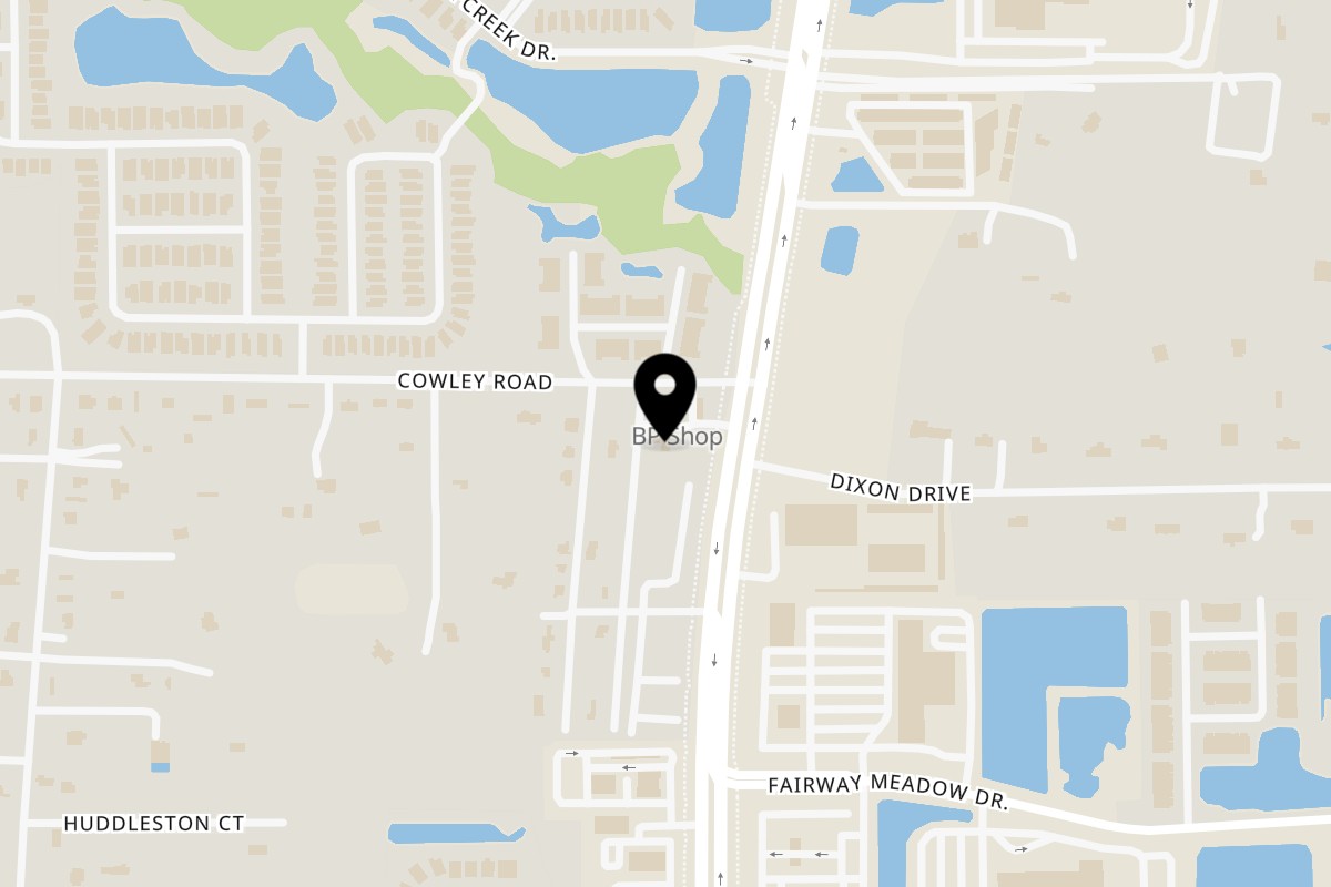 Map showing the location of Selfie Subs Food Truck on 12859 US-301 in Riverview